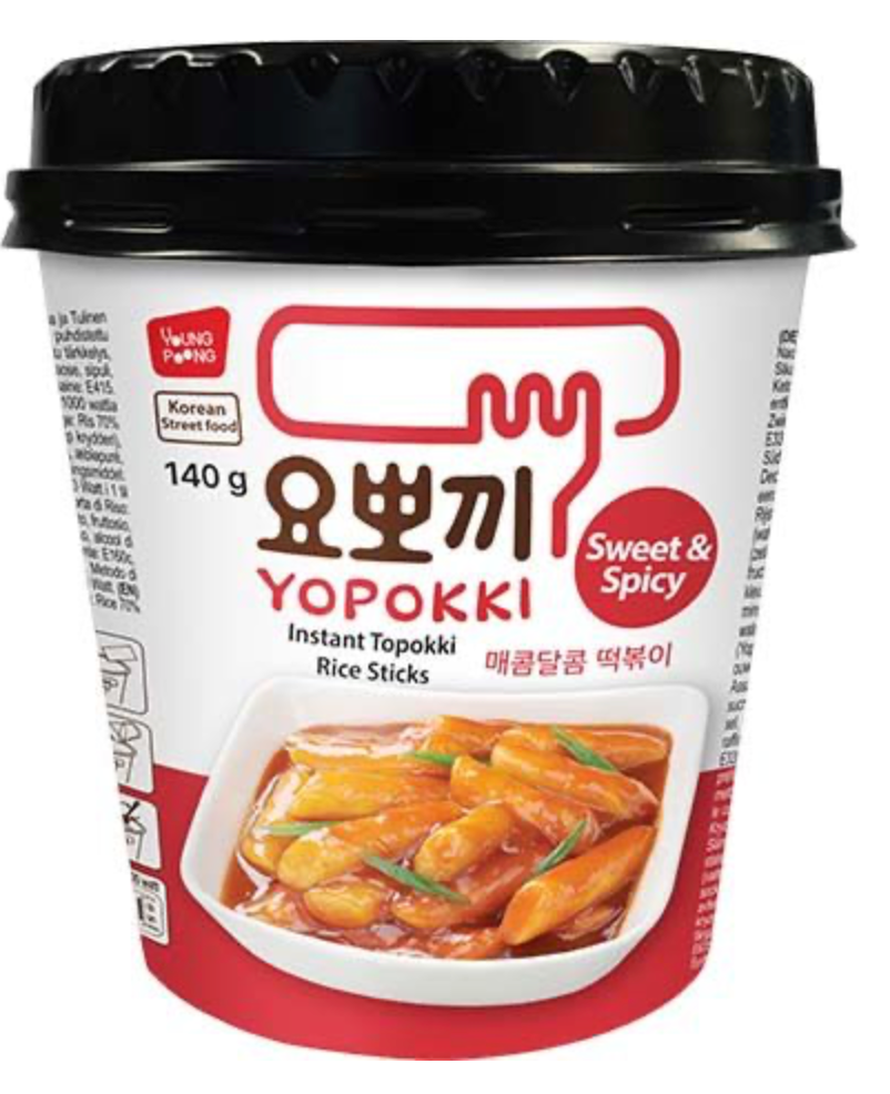 YOPOKKI Topokki Instantané Doux & Épicé - Oishii Mart