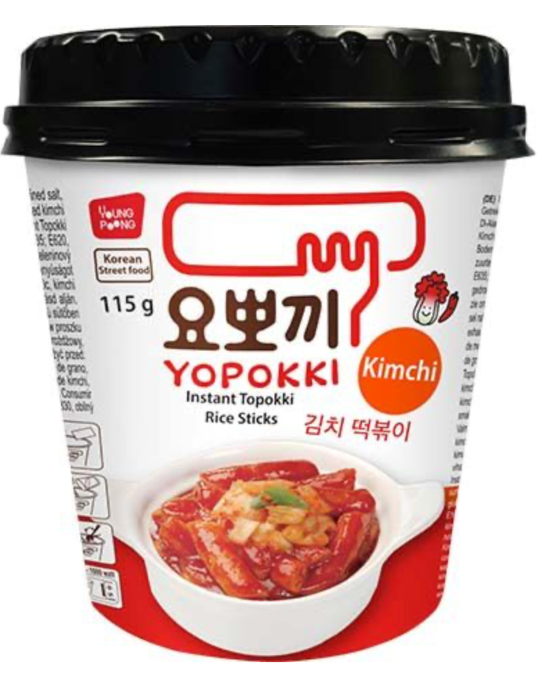 YOPOKKI Topokki Instantané Kimchi - Oishii Mart