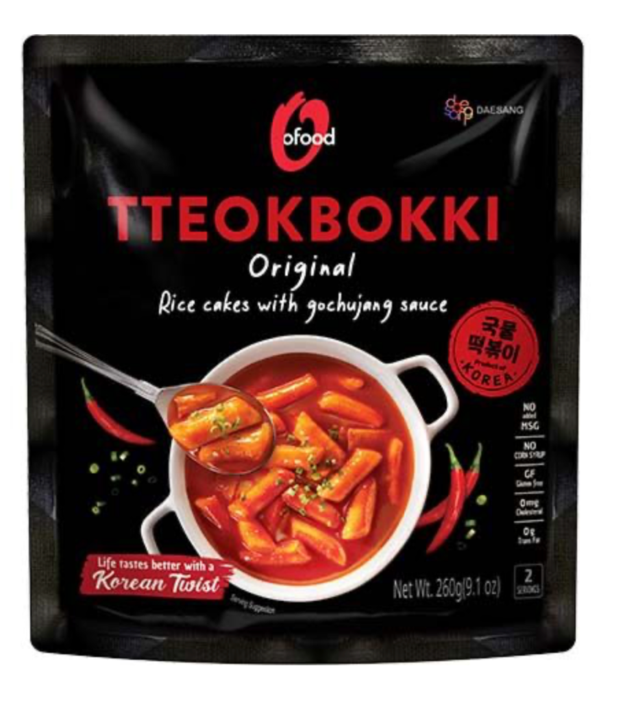 O'FOOD Topokki avec Sauce Gochujang - Oishii Mart