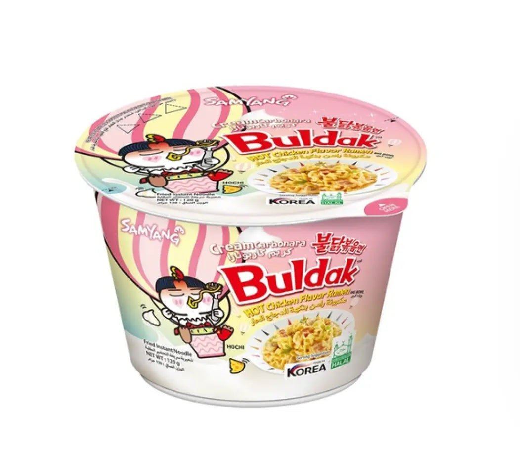 grand bol samyang cream carbonara - Oishii Mart