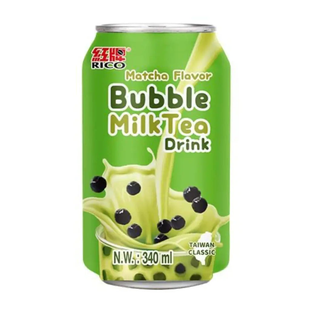 RICO  Bubble Tea au Lait Matcha - Oishii Mart
