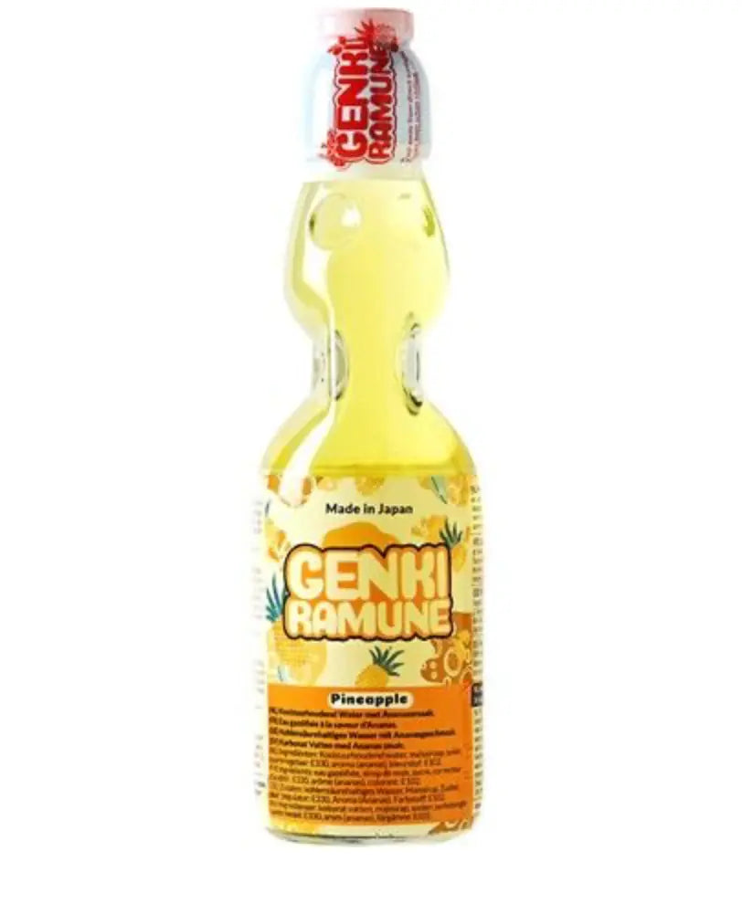 GENKI RAMUNE  Boisson Gazeuse Ananas - Oishii Mart