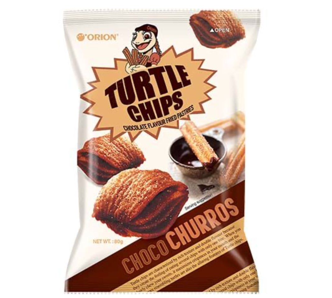 ORION  Turtle Chips Choco Churros - Oishii Mart