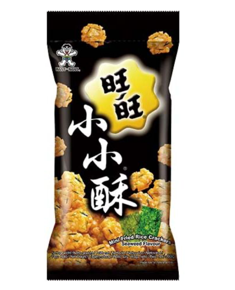 WANT WANT  Crackers de Riz aux Algues Mini - Oishii Mart