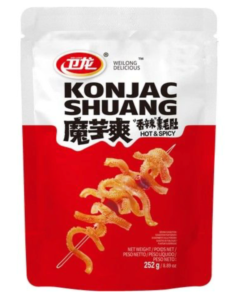 WEILONG  Konjac Shuang Saveur Épicé - Oishii Mart
