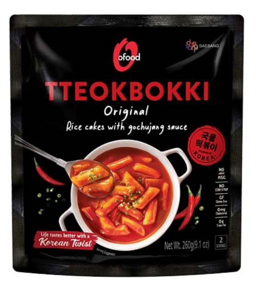 O'FOOD  Topokki avec Sauce Gochujang - Oishii Mart