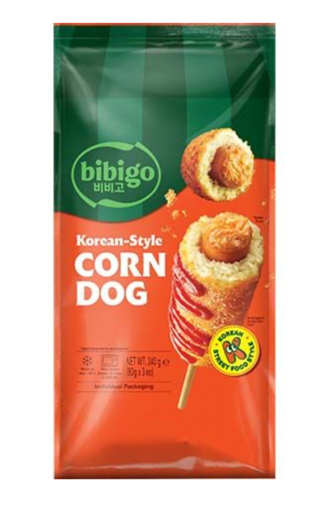 BIBIGO  Corn Dog à la Coréenne 3 PCS