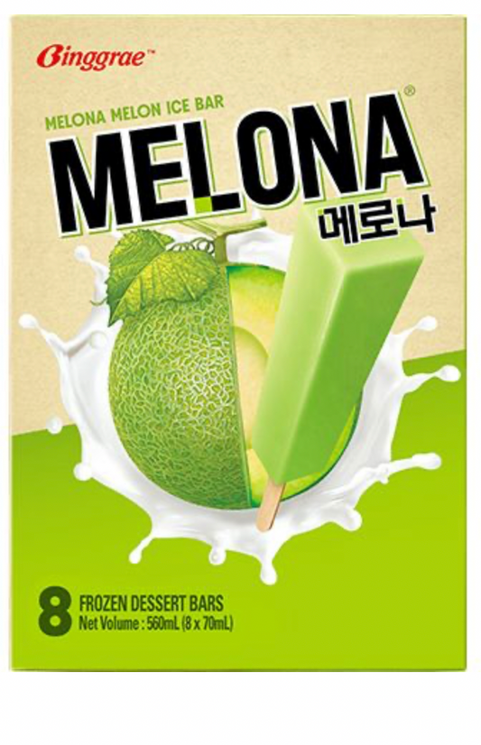 BINGGRAE  Melona Barre de Glace au Melon