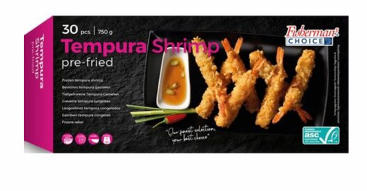 FISHERMAN'S CHOICE  Crevettes Tempura 30 PCS