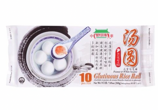 CHINATOWN  Boule Riz Gluant Cacah. & Sésame 10 PCS
