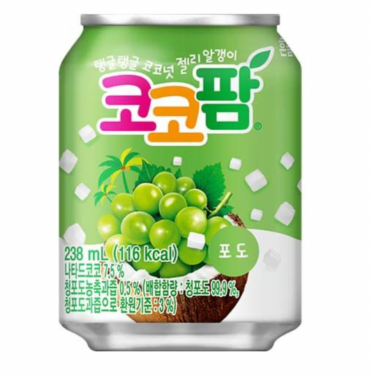 HAITAI  Boisson au Raisin&Nata de Coco Coco Palm