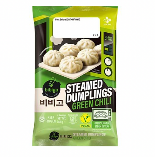 BIBIGO  Raviolis à la Vapeur Green Chili