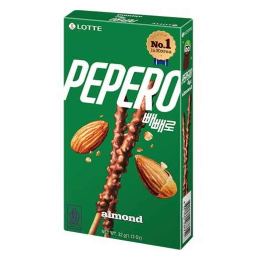 LOTTE PEPERO  Bâtonnets de Biscuit Amande